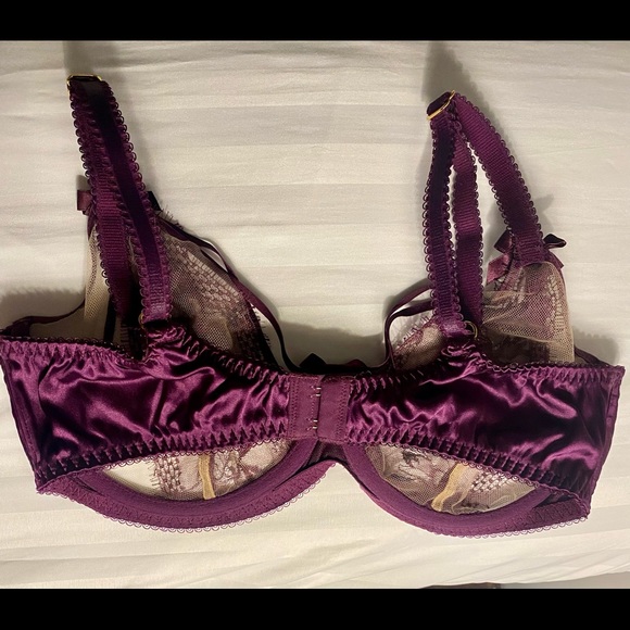 NWOT Agent Provocateur Tanya Deep Violet / Purple Bra - Picture 6 of 7